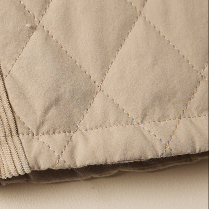Cozy Quilted Relaxed Fit Ankle Pants for Women-MODAUTLET