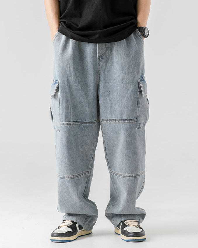 Men's Cargo Jeans - Overdrive '99 Style-MODAUTLET