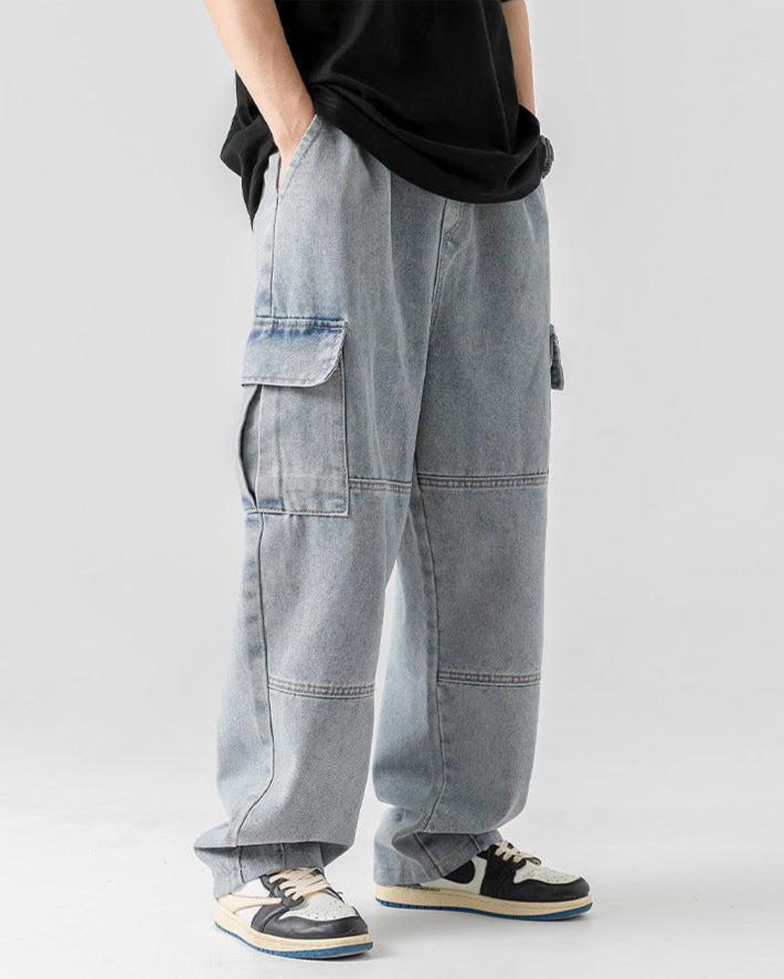 Men's Cargo Jeans - Overdrive '99 Style-MODAUTLET
