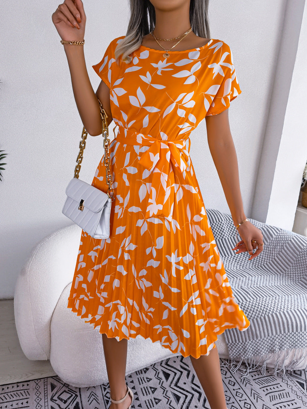 Women's Bloom Midi Dress-MODAUTLET