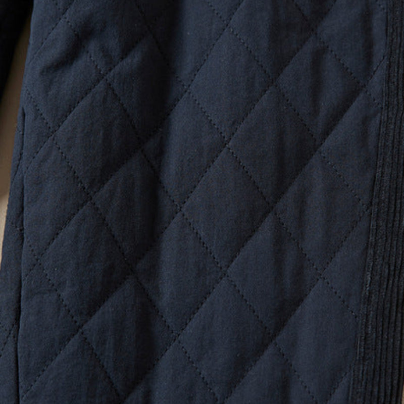 Cozy Quilted Relaxed Fit Ankle Pants for Women