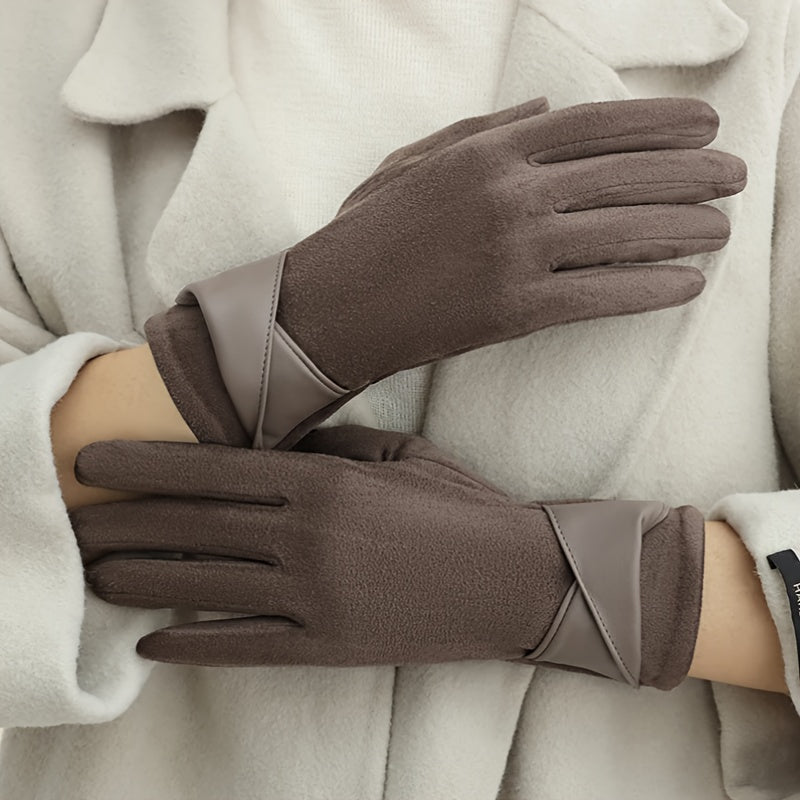 Soft Suede Touch Gloves for Ultimate Comfort