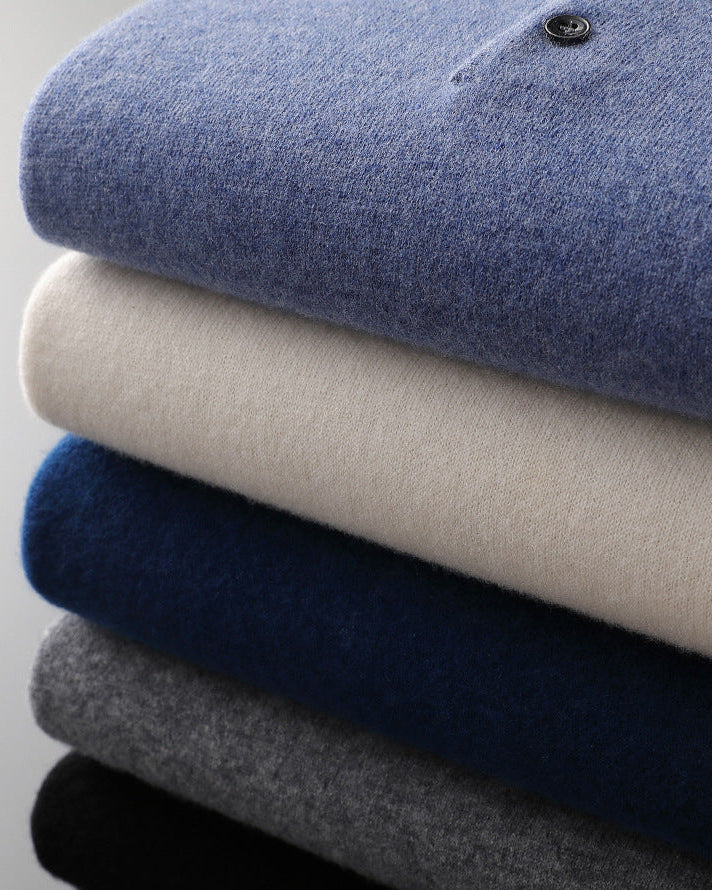 Men's Wool Polo Shirt - Stronner Style