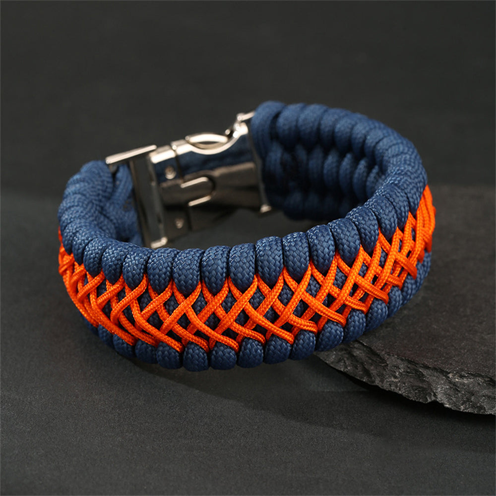 Military-Grade Tactical Bracelet Blue