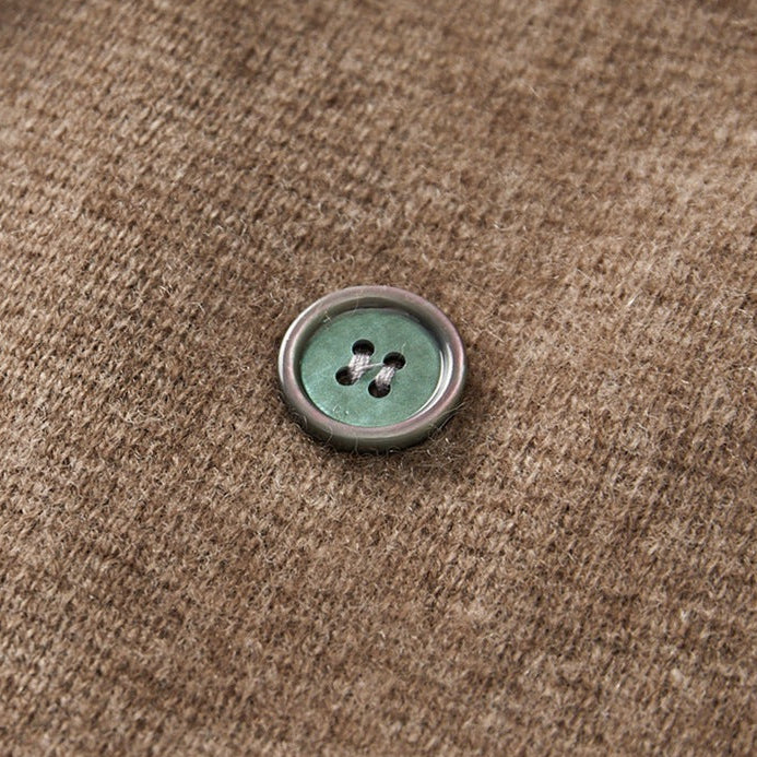 Men's Wool Cardigan - Cozy and Stylish Knitwear