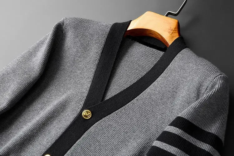 Men's Knit Cardigan - Avery Style