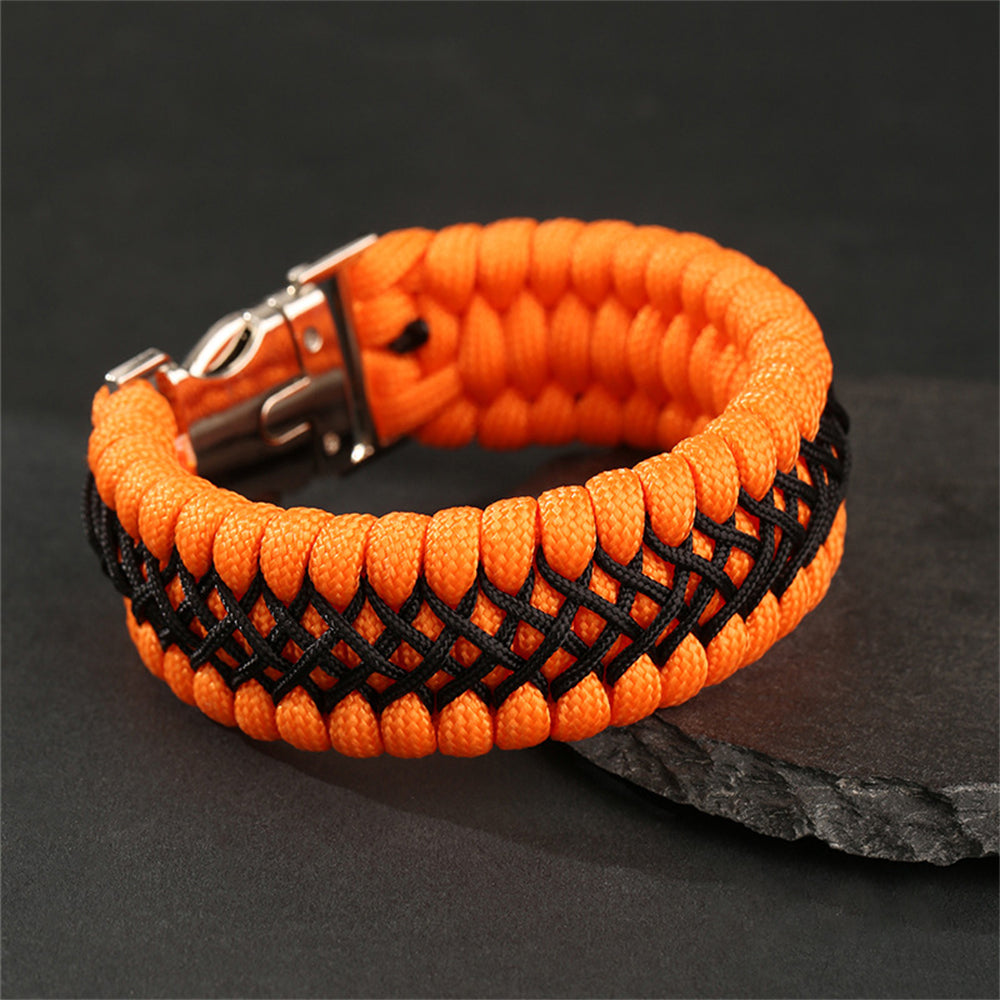 Military-Grade Tactical Bracelet Orange