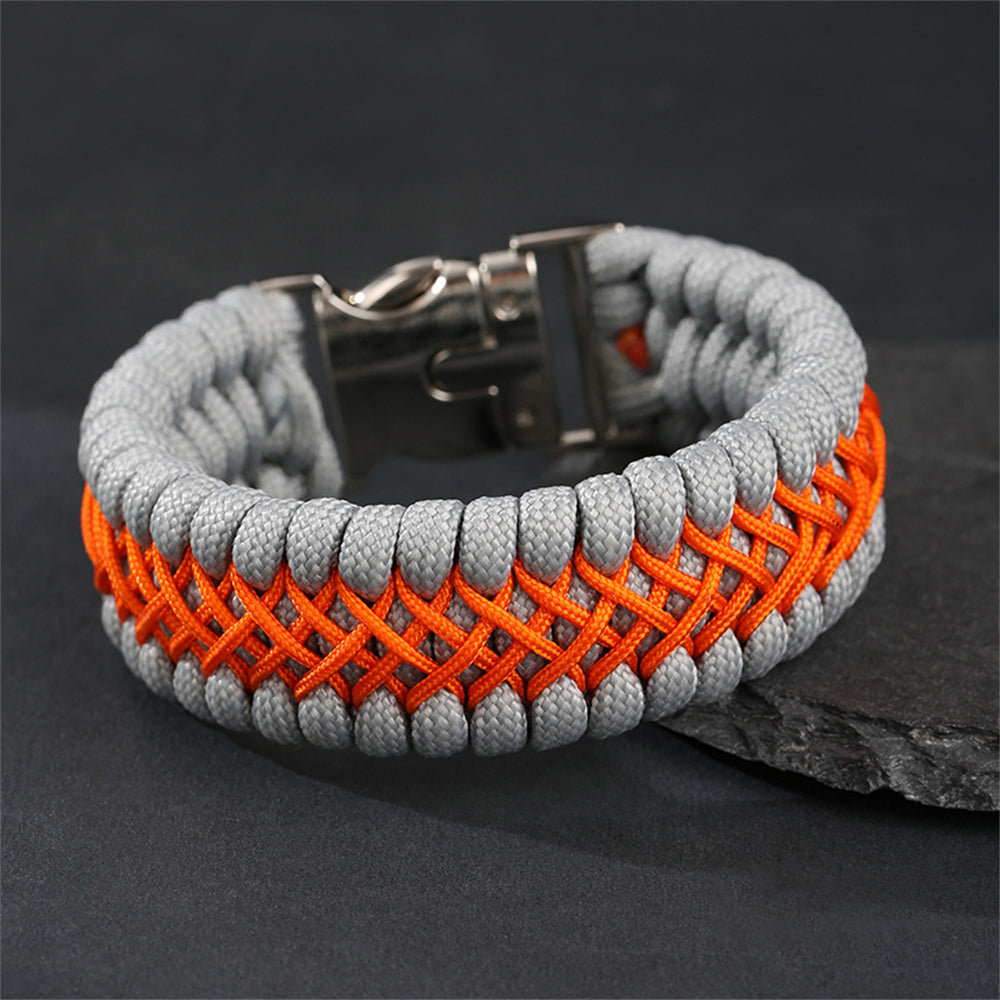 Military-Grade Tactical Bracelet Grey