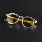 Stylish Cavanas Sunglasses Clear Yellow