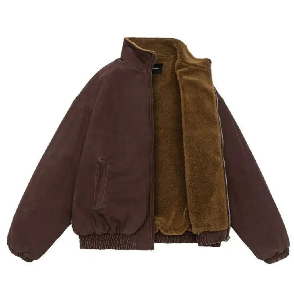 Men's Fleece-Lined Padded Jacket