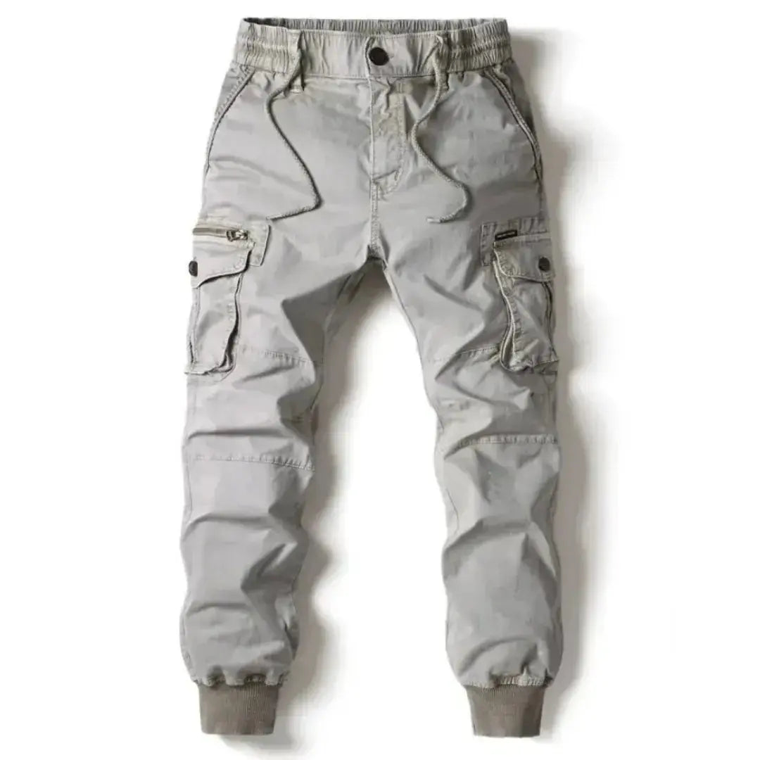 Men's Cargo Pants - Stylish & Functional Light Grey
