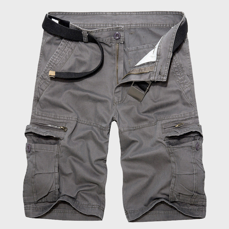 Edward | Men's Belted Cargo Shorts-MODAUTLET
