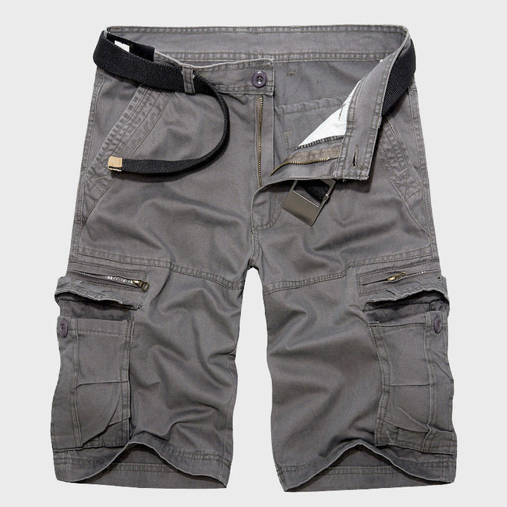 Edward | Men's Belted Cargo Shorts-MODAUTLET