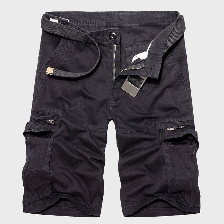 Edward | Men's Belted Cargo Shorts-MODAUTLET