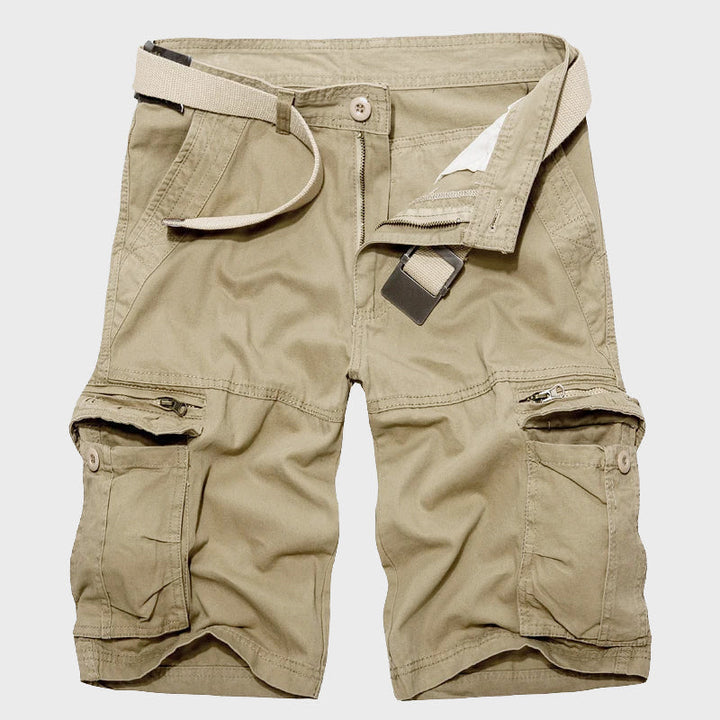 Edward | Men's Belted Cargo Shorts-MODAUTLET