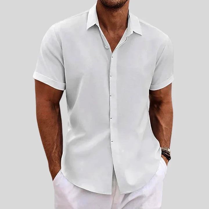 Edward | Men's Casual Button-Up Summer Shirt-MODAUTLET