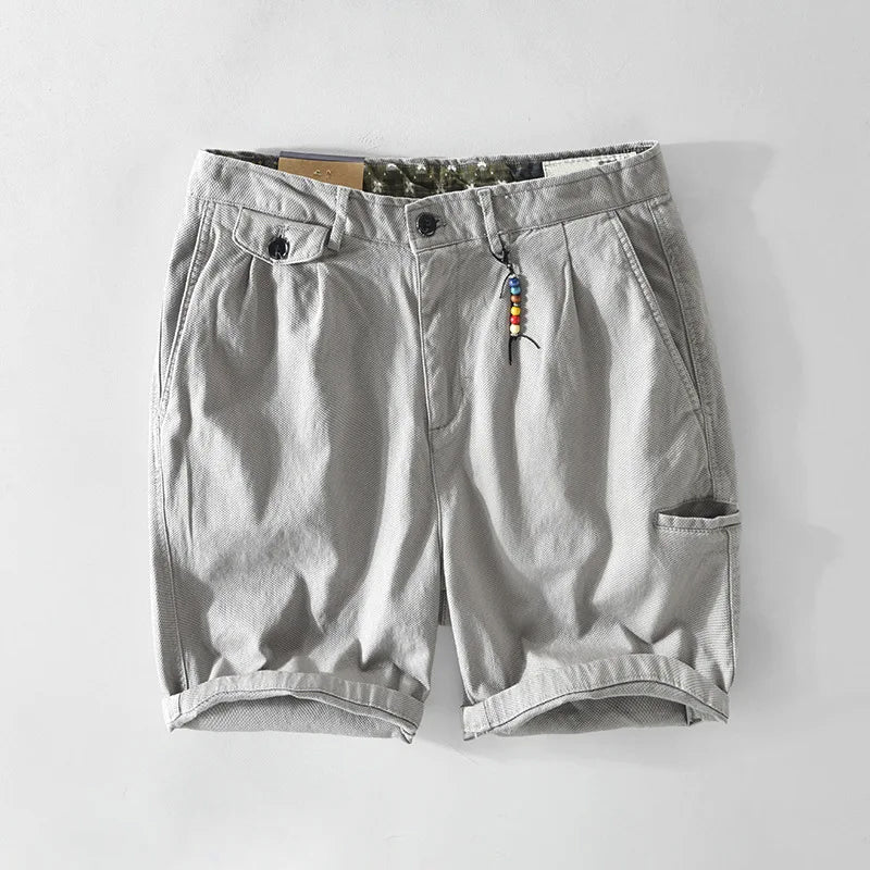 Edward | Men's Everyday Cotton Blend Shorts-MODAUTLET
