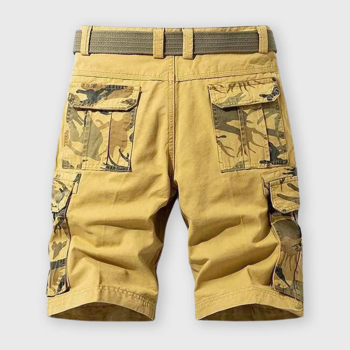 Edward | Men's Multi-Pocket Cargo Shorts-MODAUTLET