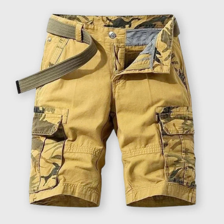 Edward | Men's Multi-Pocket Cargo Shorts-MODAUTLET