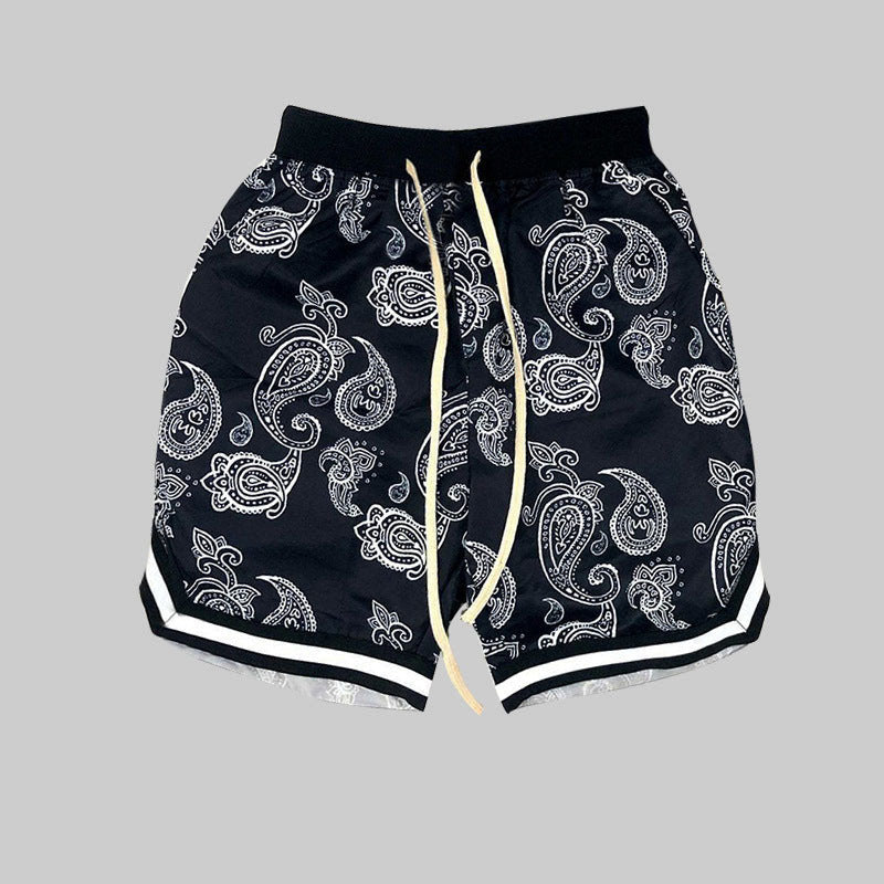 Edward | Men's Patterned Summer Shorts-MODAUTLET
