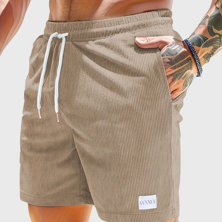 Edward | Men's Relaxed Fit Corduroy Shorts-MODAUTLET
