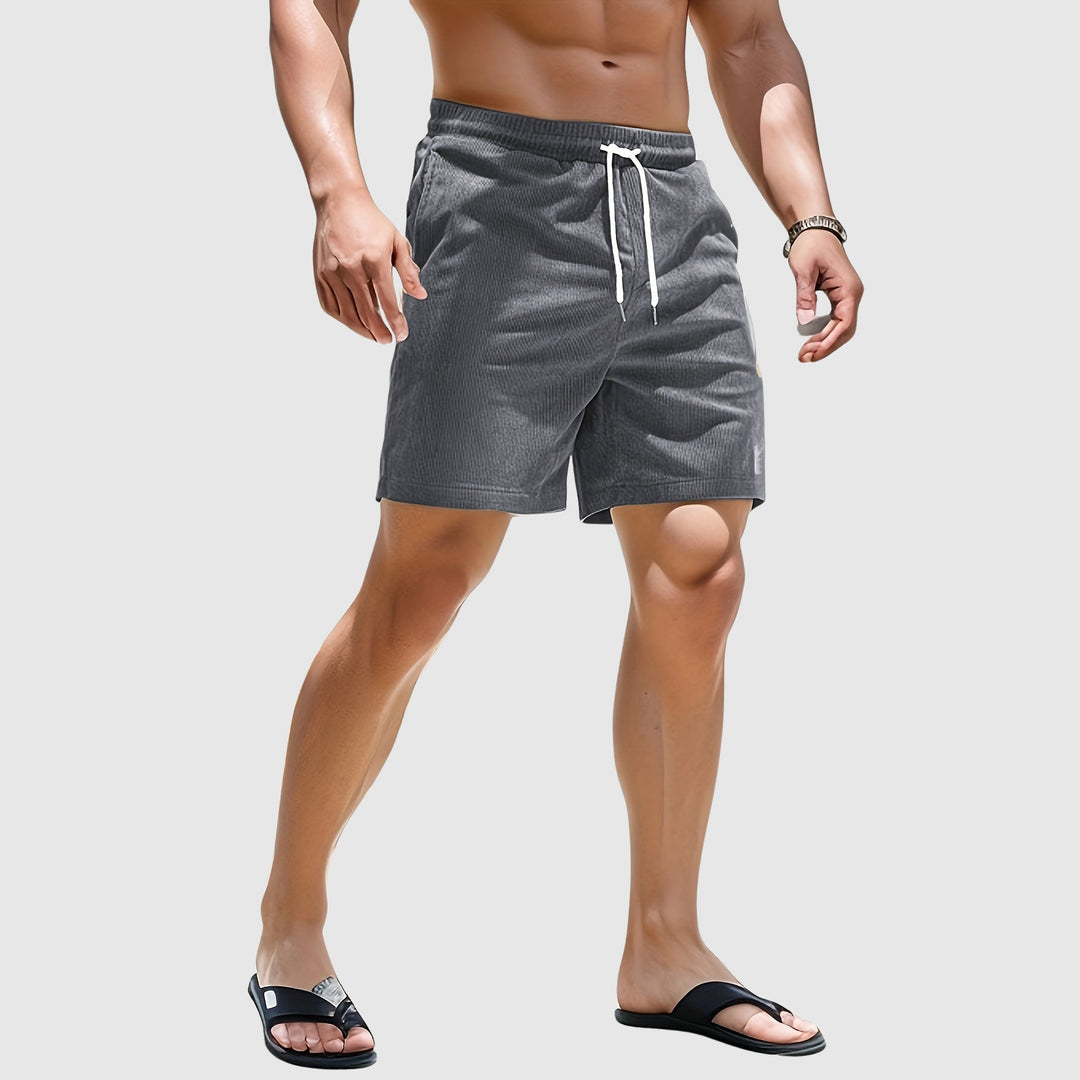 Edward | Men's Relaxed Fit Corduroy Shorts-MODAUTLET