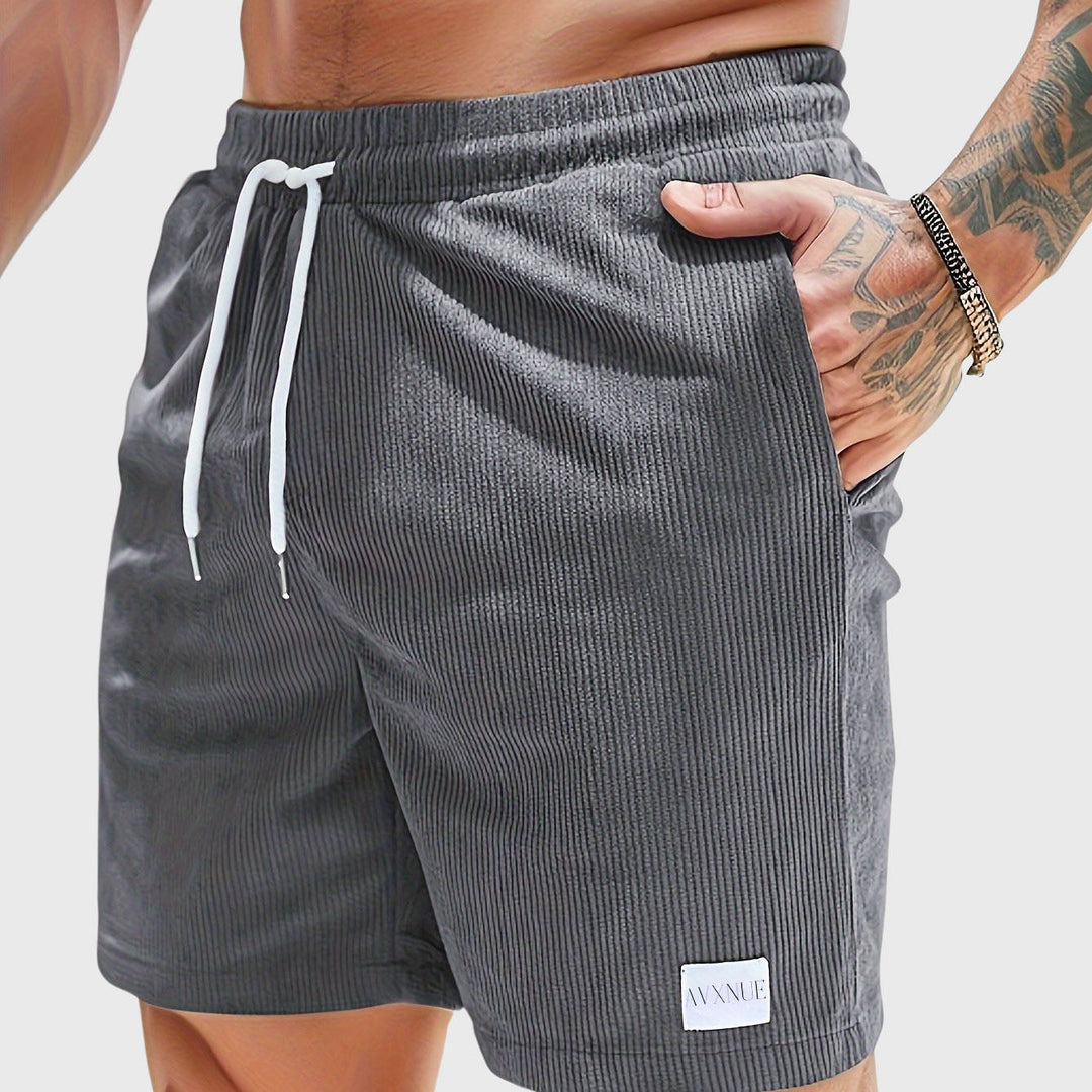 Edward | Men's Relaxed Fit Corduroy Shorts-MODAUTLET