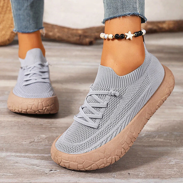Elaina | Women's Sock-Fit Knit Walking Shoes-MODAUTLET