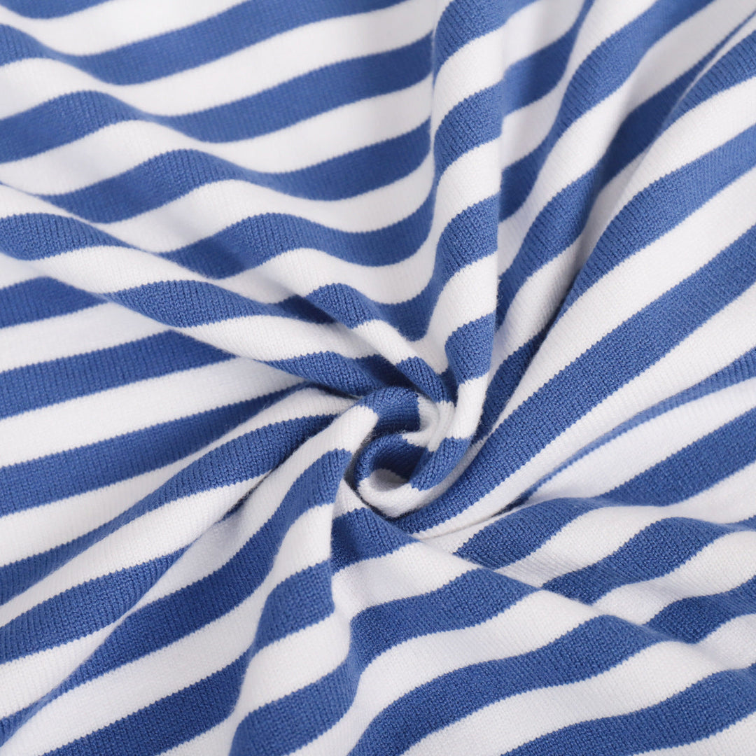 Women's Striped Long Sleeve Top-MODAUTLET