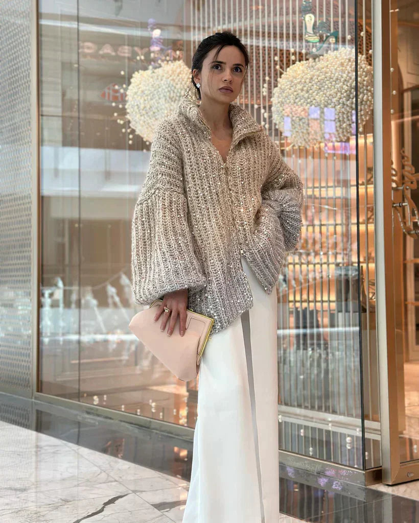 Elegant Cardigan for Effortless Style Beige