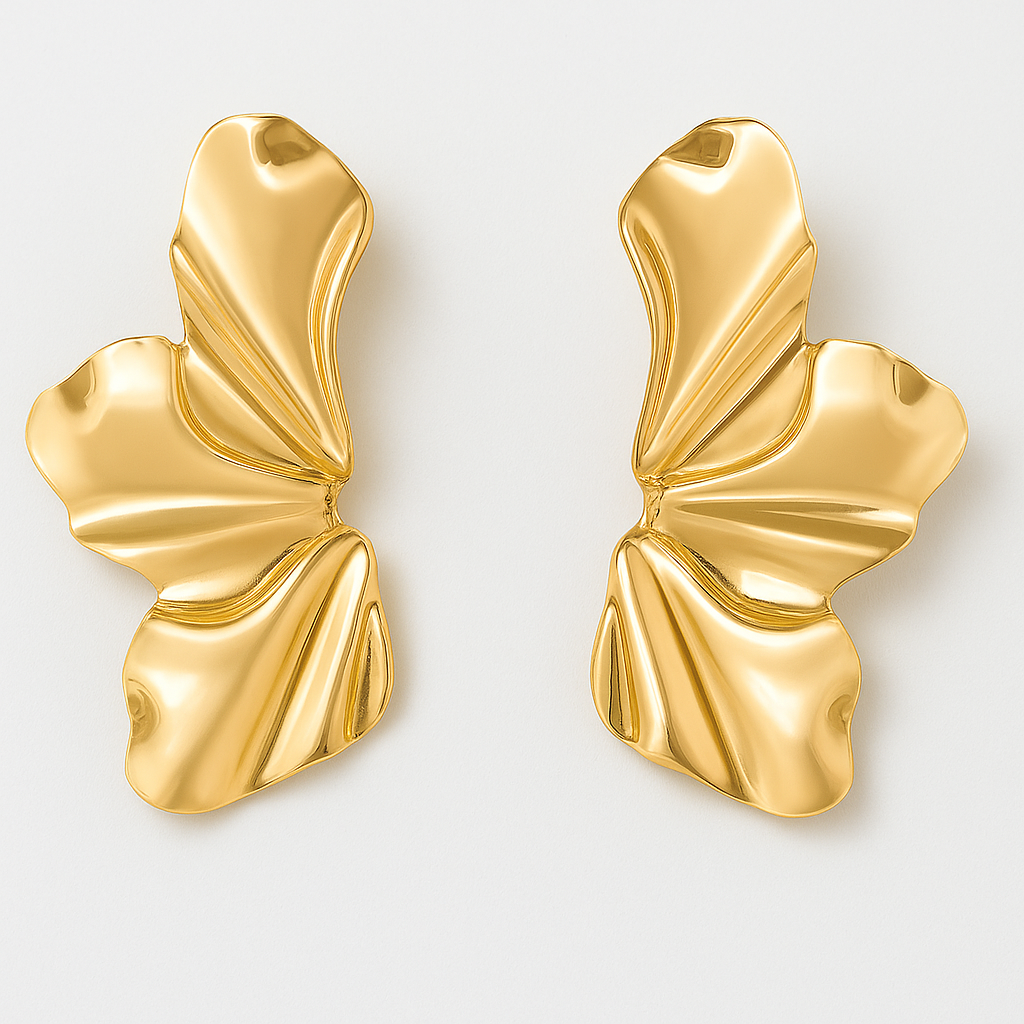 Elegant Floral-Inspired Earrings for Any Occasion Gold