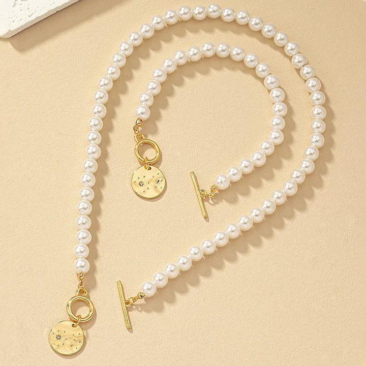 Elegant Pearl Jewelry Set