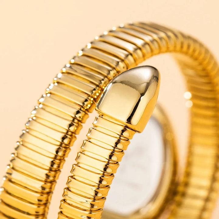 Elegant Serpent Bracelet Watch