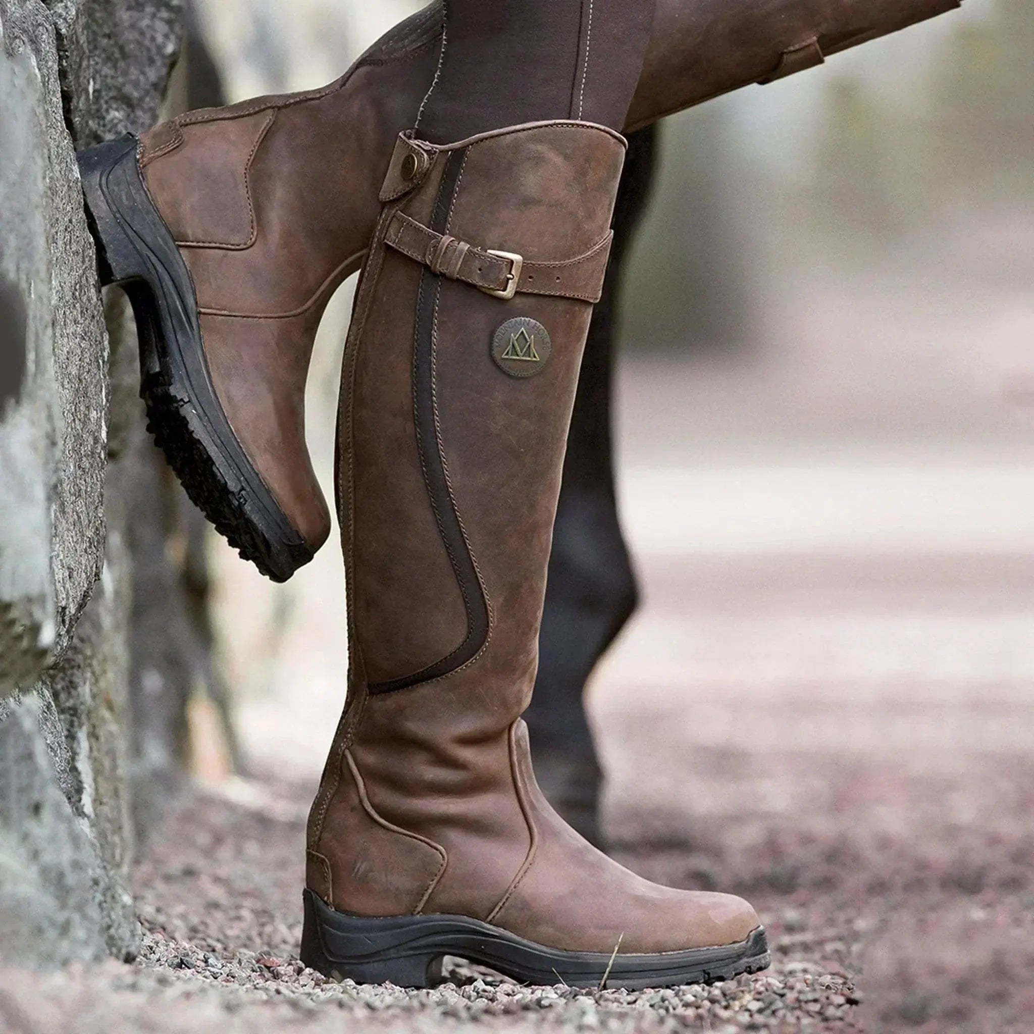 Stylish & Functional Waterproof Boots for Women Dark Brown