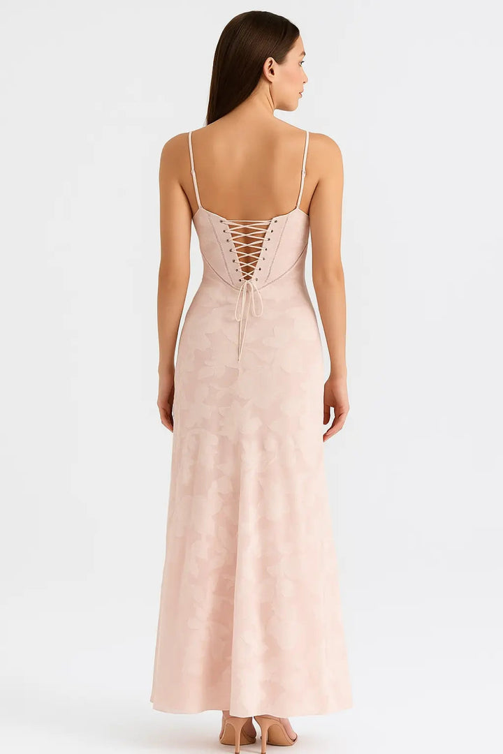 Women's Timeless Elegant Maxi Dress for Evening Events-MODAUTLET