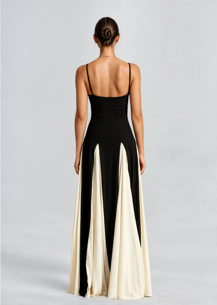 Women's Elegant Flowing Maxi Dress-MODAUTLET