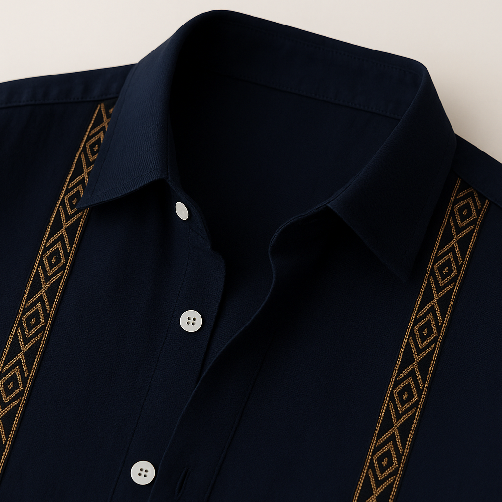 Men's Linen Shirt - Capri Coast Style