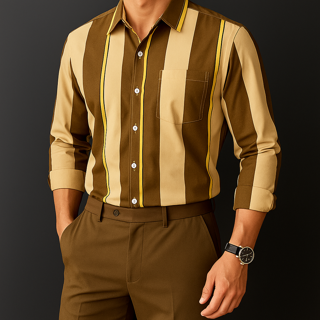 Men's Signature Button Down Shirt-MODAUTLET