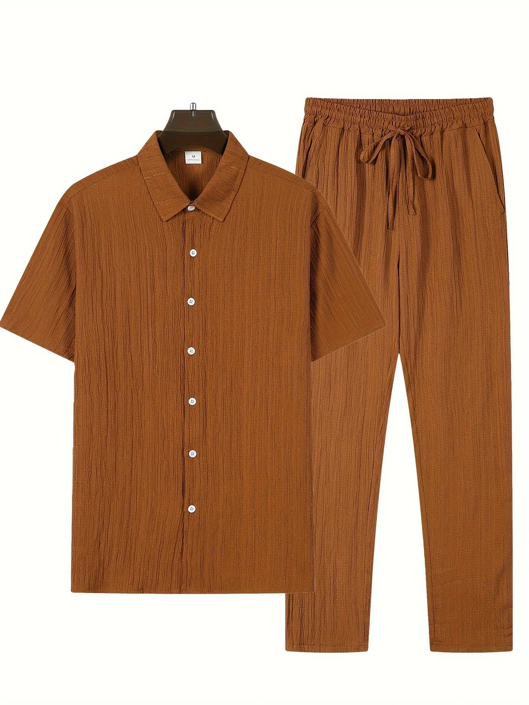 Striped Summer 2-Piece Set-MODAUTLET