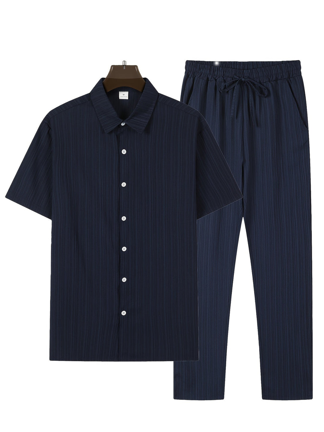 Striped Summer 2-Piece Set-MODAUTLET