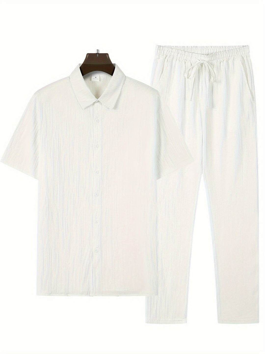 Striped Summer 2-Piece Set-MODAUTLET