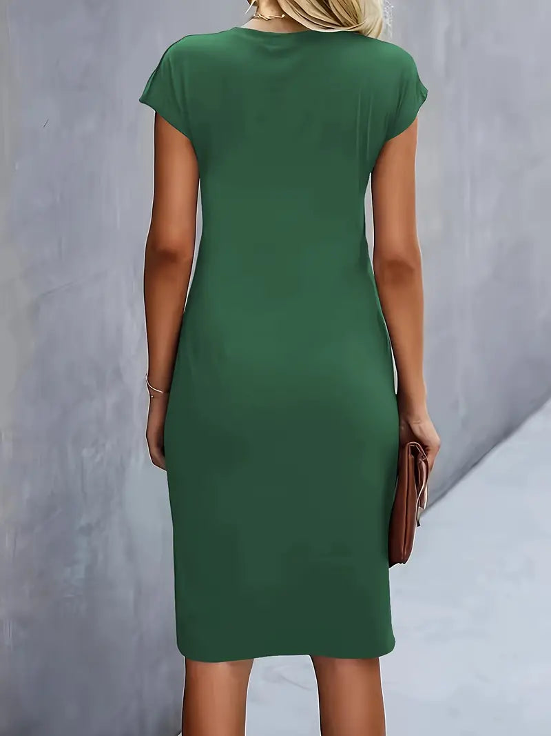 Sarah | Women's Midi Dress with Timeless Cut