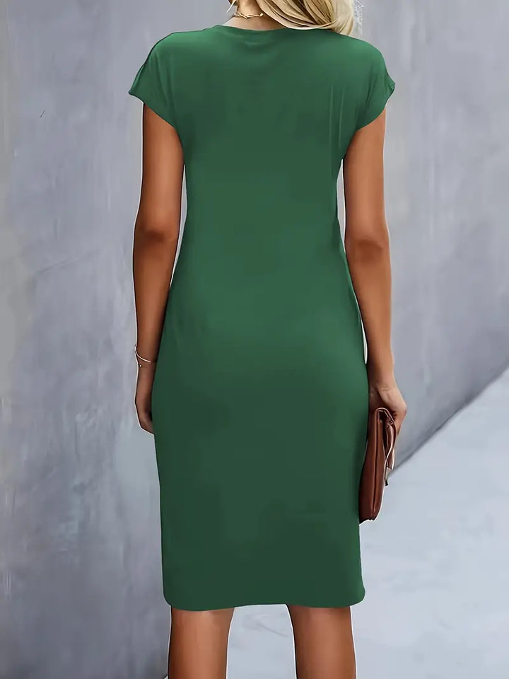 Sarah | Women's Midi Dress with Timeless Cut