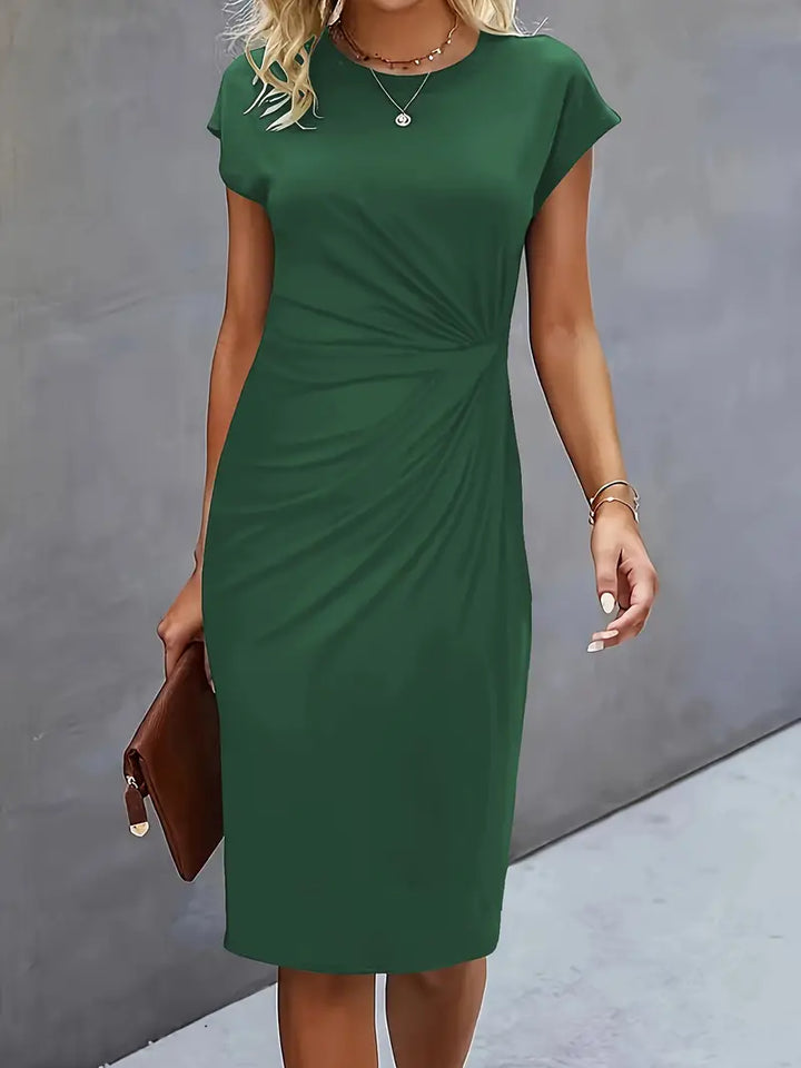 Sarah | Women's Midi Dress with Timeless Cut