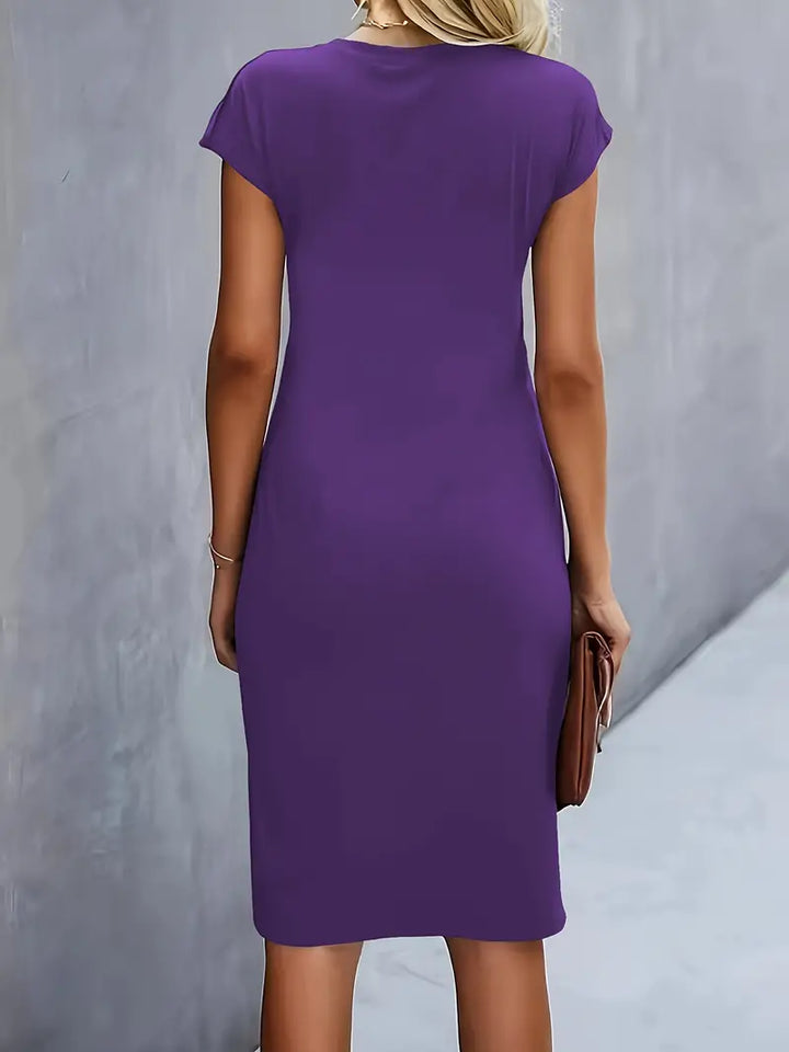 Sarah | Women's Midi Dress with Timeless Cut
