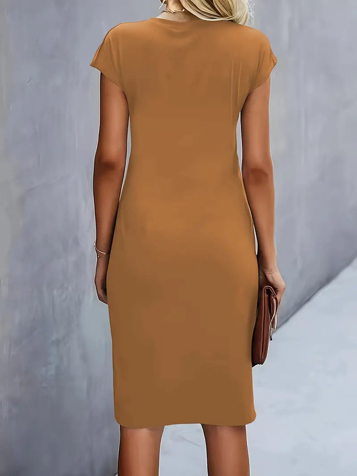 Sarah | Women's Midi Dress with Timeless Cut