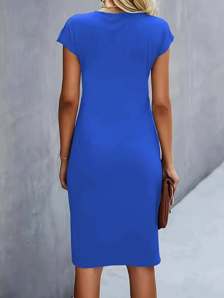 Sarah | Women's Midi Dress with Timeless Cut