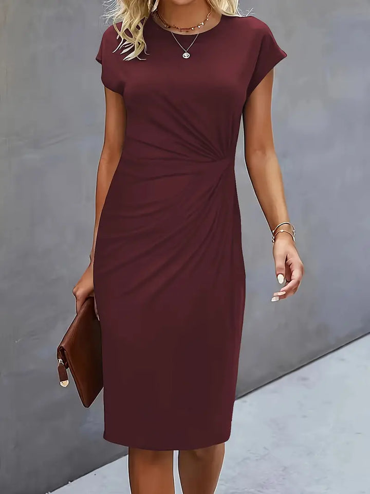 Sarah | Women's Midi Dress with Timeless Cut