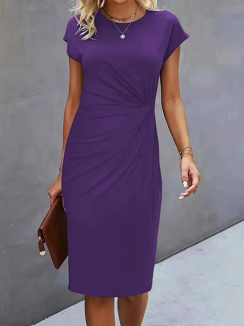Sarah | Women's Midi Dress with Timeless Cut