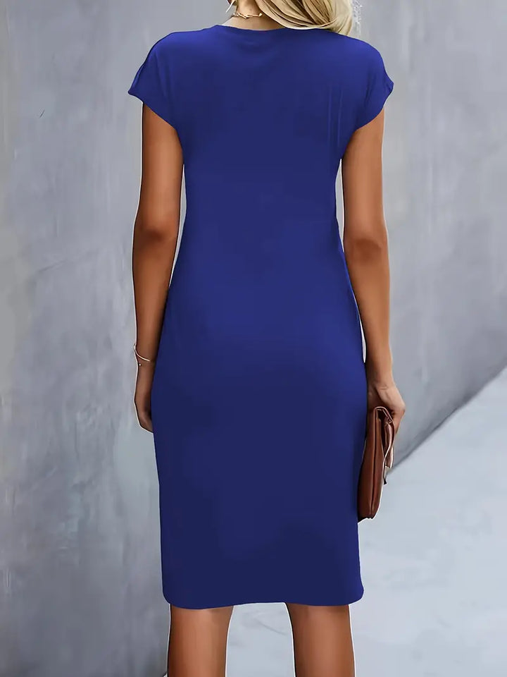 Sarah | Women's Midi Dress with Timeless Cut